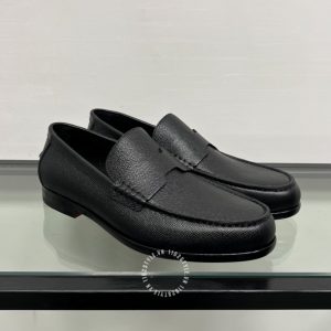 Giày Loafer Hermes nam da sần phiên bản cao cấp nhất - Hình ảnh 3