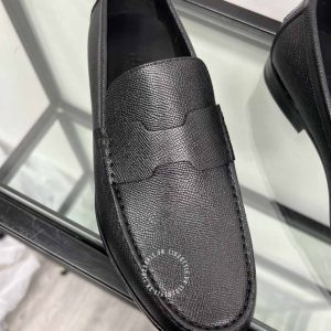 Giày Loafer Hermes nam da sần phiên bản cao cấp nhất - Hình ảnh 7