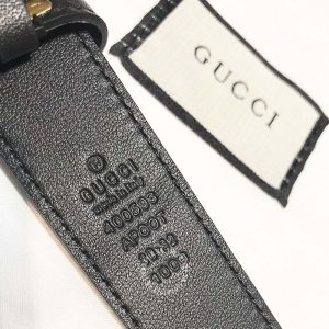 Dây nịt Gucci nữ mặt màu bạc đính đá hàng hiệu cao cấp - Ảnh 6