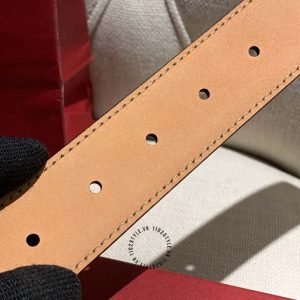 Dây nịt nam Salvatore Ferragamo mặt khoá vàng đồng - Ảnh 8