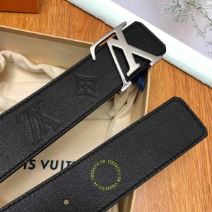Dây thắt lưng nam Louis Vuitton dây da xịn họa tiết Monogram - Ảnh 4