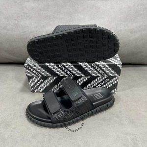 Dép quai ngang Givenchy nam quai logo nổi hàng hiệu Luxury - Hình ảnh 8