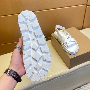Dép sandal unisex Balenciaga màu trắng cao cấp - Hình ảnh 9