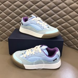 Giày thể thao Dior nam màu xanh phiên bản buộc dây - Ảnh 4