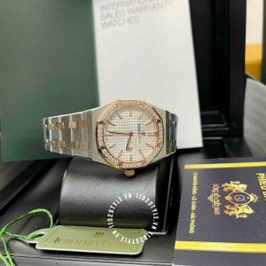 Đồng hồ Audemars Piguet 1 1 nữ Royal Oak 67651SR.ZZ.1261SR.01 - Ảnh 8