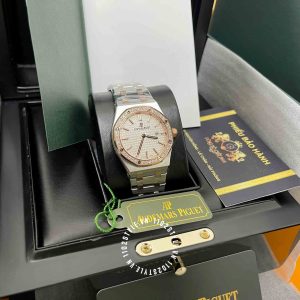 Đồng hồ Audemars Piguet 1 1 nữ Royal Oak 67651SR.ZZ.1261SR.01 - Ảnh 4