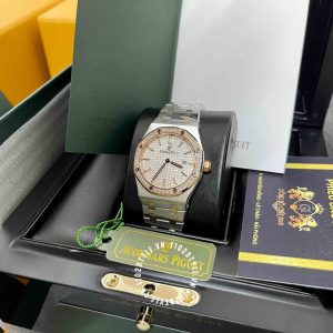 Đồng hồ Audemars Piguet 1 1 nữ Royal Oak 67651SR.ZZ.1261SR.01 - Ảnh 5