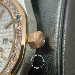 Đồng hồ Audemars Piguet 1 1 nữ Royal Oak 67651SR.ZZ.1261SR.01 - Ảnh 19