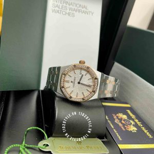 Đồng hồ Audemars Piguet 1 1 nữ Royal Oak 67651SR.ZZ.1261SR.01 - Ảnh 10