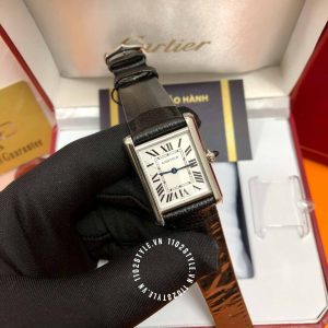 Đồng hồ Cartier nữ Tank Must Máy Quartz chuẩn Thuỵ Sĩ - Ảnh 2