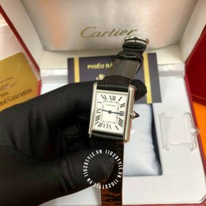Đồng hồ Cartier nữ Tank Must Máy Quartz chuẩn Thuỵ Sĩ - Ảnh 3