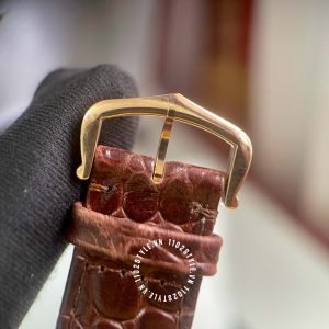 Đồng hồ Cartier Fake Tank Solo W5200026 Alligator Rose Gold - Hình ảnh 20