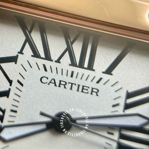 Đồng hồ nữ Cartier Santos WGSA0012 Midsize Rose Gold - Ảnh 20