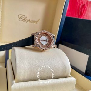 Đồng hồ Chopard nữ Fake L’Heure Du Diamant 139419/5101 - Ảnh 8