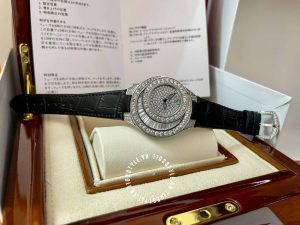 Đồng hồ Graff nữ đính đá Baguette máy Quartz Thuỵ Sĩ 38mm - Hình ảnh 4