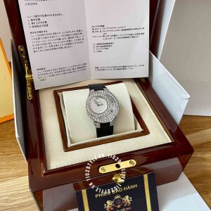 Đồng hồ Graff nữ đính đá Baguette máy Quartz Thuỵ Sĩ 38mm - Hình ảnh 3