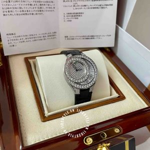 Đồng hồ Graff nữ đính đá Baguette máy Quartz Thuỵ Sĩ 38mm - Hình ảnh 2