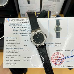 Đồng hồ Hublot Fake Classic Fusion Độ Kim Cương Moissanite - Hình ảnh 3