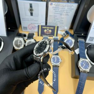 Đồng hồ Hublot Fake Classic Fusion Độ Kim Cương Moissanite - Hình ảnh 11