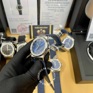 Đồng hồ Hublot Fake Classic Fusion Độ Kim Cương Moissanite - Hình ảnh 10