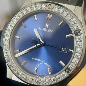Đồng hồ Hublot Fake Classic Fusion Độ Kim Cương Moissanite - Hình ảnh 26