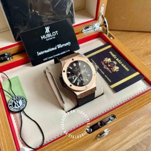 Đồng hồ Hublot siêu cấp Big Bang Chronograph King Gold 44mm - Hình ảnh 4