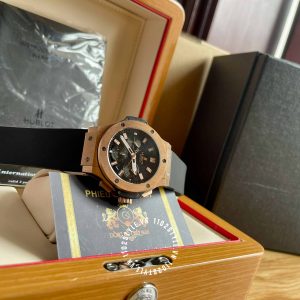 Đồng hồ Hublot siêu cấp Big Bang Chronograph King Gold 44mm - Hình ảnh 7