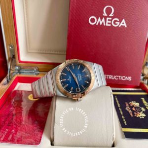Đồng hồ Omega Constellation 12320382103001 Blue Dial - Ảnh 10