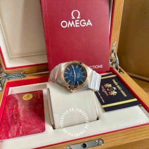 Đồng hồ Omega Constellation 12320382103001 Blue Dial - Ảnh 3