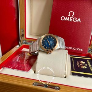Đồng hồ Omega Constellation 12320382103001 Blue Dial - Ảnh 8