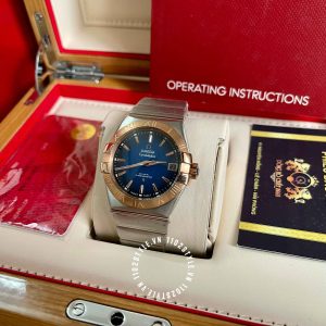 Đồng hồ Omega Constellation 12320382103001 Blue Dial - Ảnh 7