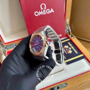 Đồng hồ Omega Constellation 12320382103001 Blue Dial - Ảnh 4