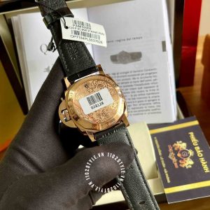 Đồng hồ Panerai Luminor Due PAM908 Rose Gold Black Dial - Ảnh 11