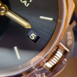Đồng hồ Panerai Luminor Due PAM908 Rose Gold Black Dial - Ảnh 17