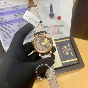 Đồng hồ Patek Philippe 1:1 Sky Moon Chế Tác Độ Kim Moissanite Baguette - Hình ảnh 7