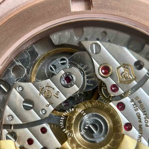 Đồng hồ Patek Philippe 1:1 Nautilus 5711R Rose Gold Leather Strap - Hình ảnh 19
