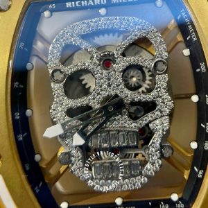 Đồng hồ Richard Mille Fake loại 1:1 giá tốt RM052 chế tác kim cương - Hình ảnh 17