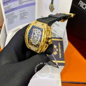 Đồng hồ Richard Mille Fake loại 1:1 giá tốt RM052 chế tác kim cương - Hình ảnh 7