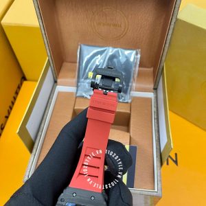 Đồng hồ Richard Mille giá tốt RM35-02 Carbon Red Strap - Hình ảnh 13