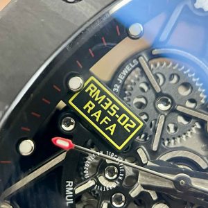 Đồng hồ Richard Mille giá tốt RM35-02 Carbon Red Strap - Hình ảnh 18