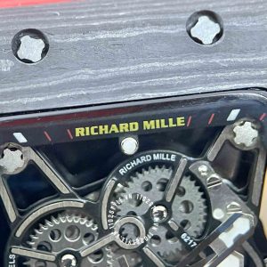 Đồng hồ Richard Mille giá tốt RM35-02 Carbon Red Strap - Hình ảnh 15