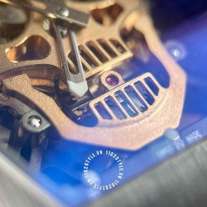 Đồng hồ Richard Mille Super Fake RM 52 01 Skull Watch Tourbillon - Hình ảnh 16