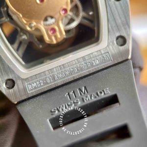 Đồng hồ Richard Mille Super Fake RM 52 01 Skull Watch Tourbillon - Hình ảnh 10