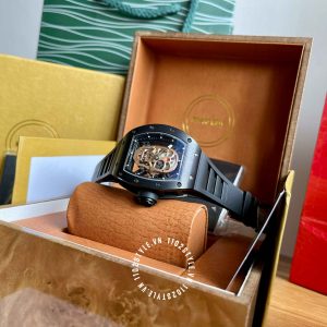 Đồng hồ Richard Mille Super Fake RM 52 01 Skull Watch Tourbillon - Hình ảnh 5