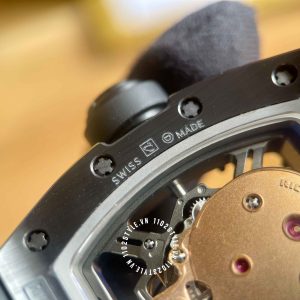 Đồng hồ Richard Mille Super Fake RM 52 01 Skull Watch Tourbillon - Hình ảnh 11