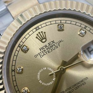 Đồng hồ Rolex 1 1 DateJust 126333 Demi vỏ vàng cao cấp - Ảnh 20