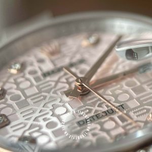 Đồng hồ Rolex Replica Datejust 31 Everose Gold Chế Tác độ kim - Ảnh 14
