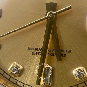 Đồng hồ Rolex 1:1 Gold 75% 128348RBR độ kim thiên nhiên - Ảnh 27