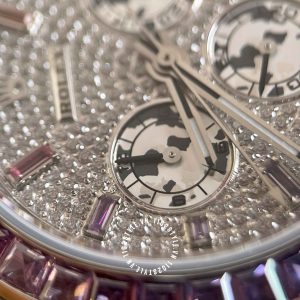 Đồng hồ Rolex Rep 1 1 Cosmograph Daytona Full Diamond Rainbow - Ảnh 10