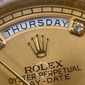 Đồng hồ Rolex 1:1 Gold 75% 128348RBR độ kim thiên nhiên - Ảnh 21